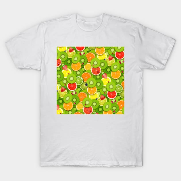 Summer Fruits 2 T-Shirt by B&K